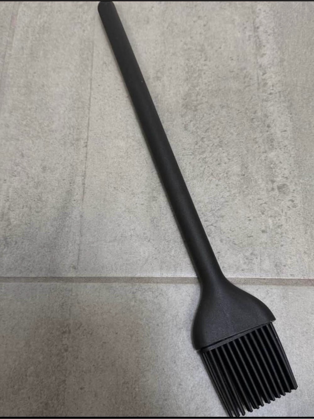 Crate&Barrel Black Nylon Silicone Basting Brush